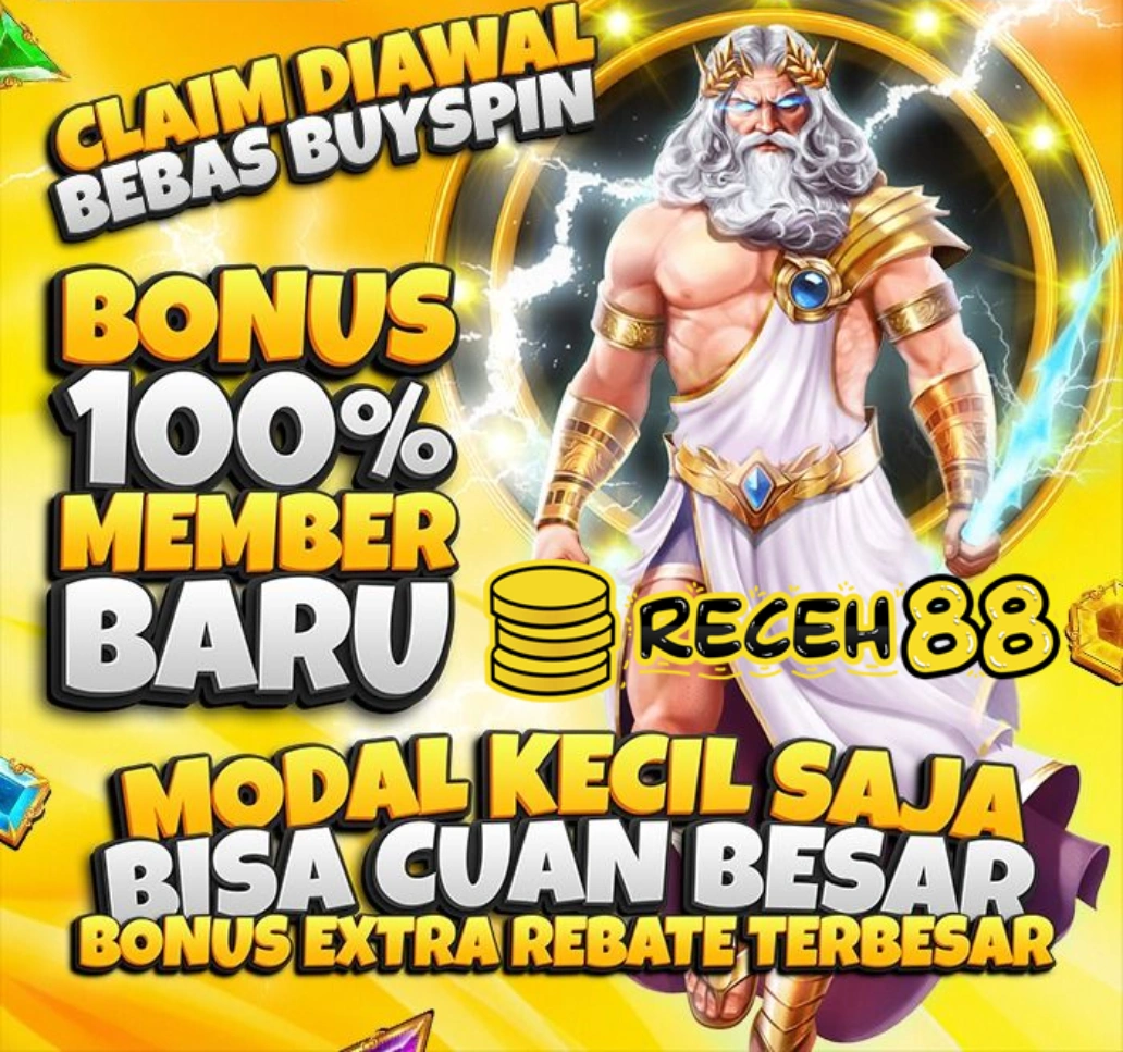 RECEH88 Bonus Spesial Untuk Pemain Baru 🎁 